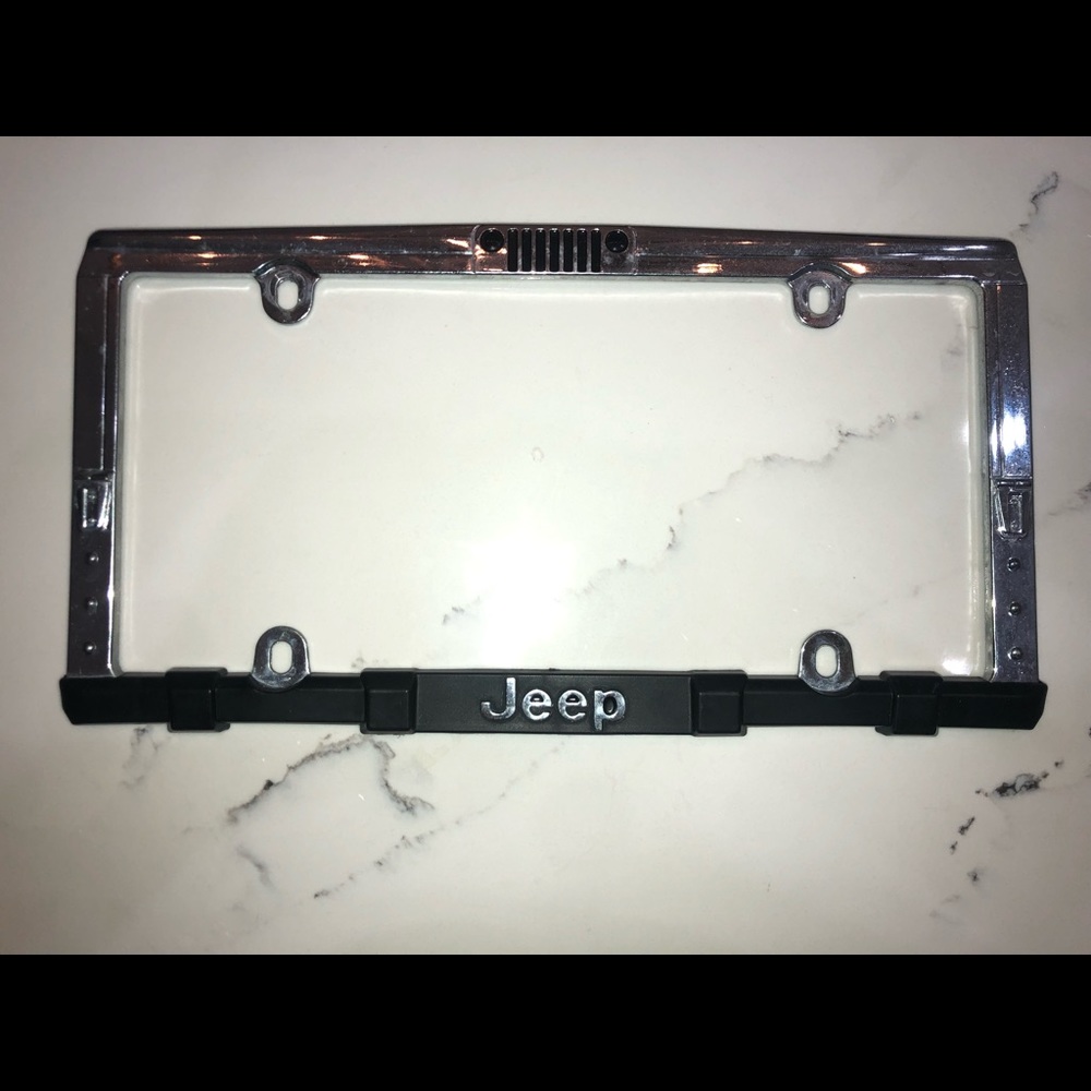 Jeep Licensce Plate Cover